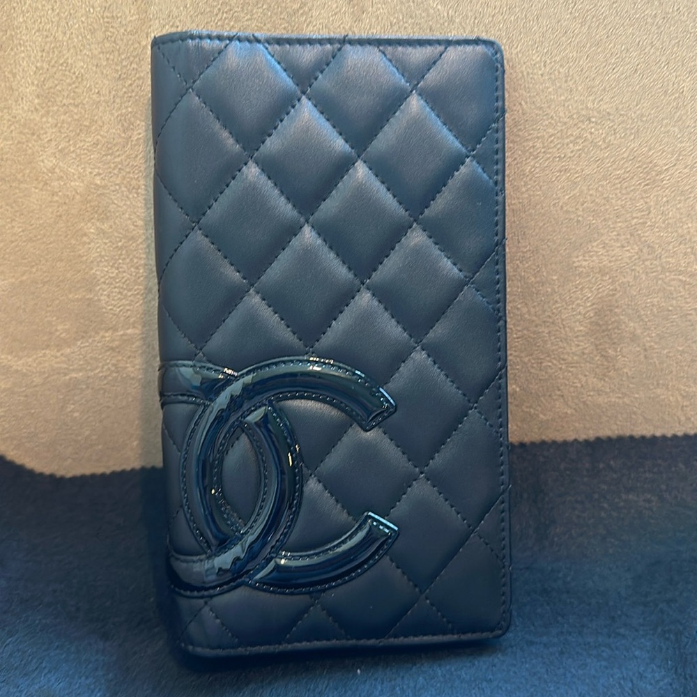 Chanel Cambon Lambskin Wallet/Organizer EUC